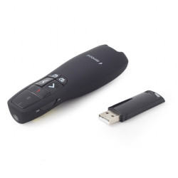 Draadloze presenter met laseraanwijzer